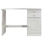 vidaXL Schreibtisch mit Schubladen 110x50x74 cm Kiefer Massivholz vidaXL Schreibtisch mit Schubladen 110x50x74 cm Kiefer Massivholz