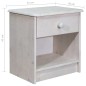 vidaXL Nachttisch 41x30x42 cm Massivholz Kiefer vidaXL Nachttisch 41x30x42 cm Massivholz Kiefer