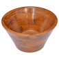 vidaXL Waschbecken Massivholz Teak Φ40x20 cm vidaXL Waschbecken Massivholz Teak Φ40x20 cm