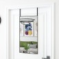 vidaXL Türspiegel Schwarz 40x80 cm Glas und Aluminium vidaXL Türspiegel Schwarz 40x80 cm Glas und Aluminium