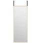 vidaXL Türspiegel Golden 30x80 cm Glas und Aluminium vidaXL Türspiegel Golden 30x80 cm Glas und Aluminium
