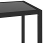 vidaXL Regal Transparent und Schwarz 100x36x90 cm Gehärtetes Glas vidaXL Regal Transparent und Schwarz 100x36x90 cm Gehärtetes Glas