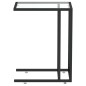 vidaXL Computer-Beistelltisch Transparent 50x35x65 cm Hartglas vidaXL Computer-Beistelltisch Transparent 50x35x65 cm Hartglas