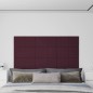 Wandpaneele 12 Stk. Lila 60x30 cm Stoff 2,16 m² Wandpaneele 12 Stk. Lila 60x30 cm Stoff 2,16 m²