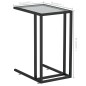 vidaXL Computer-Beistelltisch Transparent 50x35x65 cm Hartglas vidaXL Computer-Beistelltisch Transparent 50x35x65 cm Hartglas