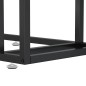 vidaXL Computer-Beistelltisch Schwarz 50x35x65 cm Hartglas vidaXL Computer-Beistelltisch Schwarz 50x35x65 cm Hartglas