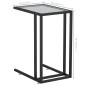 vidaXL Computer-Beistelltisch Schwarz 50x35x65 cm Hartglas vidaXL Computer-Beistelltisch Schwarz 50x35x65 cm Hartglas