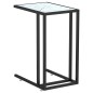 vidaXL Computer-Beistelltisch Weiß Marmor 50x35x65 cm Hartglas vidaXL Computer-Beistelltisch Weiß Marmor 50x35x65 cm Hartglas