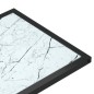 vidaXL Computer-Beistelltisch Weiß Marmor 50x35x65 cm Hartglas vidaXL Computer-Beistelltisch Weiß Marmor 50x35x65 cm Hartglas