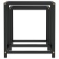 vidaXL Beistelltische 2 Stk. MDF Schwarz vidaXL Beistelltische 2 Stk. MDF Schwarz