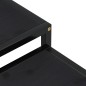 vidaXL Beistelltische 2 Stk. MDF Schwarz vidaXL Beistelltische 2 Stk. MDF Schwarz