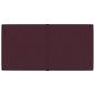 Wandpaneele 12 Stk. Lila 60x30 cm Stoff 2,16 m² Wandpaneele 12 Stk. Lila 60x30 cm Stoff 2,16 m²