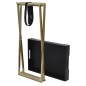 vidaXL Klapptisch Golden und Schwarz 48x34x61 cm MDF vidaXL Klapptisch Golden und Schwarz 48x34x61 cm MDF