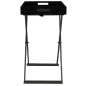 vidaXL Klapptisch Schwarz 48x34x61 cm MDF vidaXL Klapptisch Schwarz 48x34x61 cm MDF