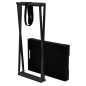 vidaXL Klapptisch Schwarz 48x34x61 cm MDF vidaXL Klapptisch Schwarz 48x34x61 cm MDF