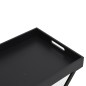 vidaXL Klapptisch Schwarz 48x34x61 cm MDF vidaXL Klapptisch Schwarz 48x34x61 cm MDF