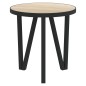 vidaXL Beistelltisch Sonoma-Eiche Ø35 cm MDF vidaXL Beistelltisch Sonoma-Eiche Ø35 cm MDF