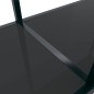 vidaXL Konsolentisch Schwarz 140x35x75,5 cm Hartglas vidaXL Konsolentisch Schwarz 140x35x75,5 cm Hartglas