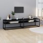 vidaXL TV-Schrank Schwarz 180x40x40,5 cm Hartglas vidaXL TV-Schrank Schwarz 180x40x40,5 cm Hartglas