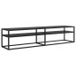 vidaXL TV-Schrank Schwarz 180x40x40,5 cm Hartglas vidaXL TV-Schrank Schwarz 180x40x40,5 cm Hartglas