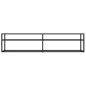 vidaXL TV-Schrank Schwarz 180x40x40,5 cm Hartglas vidaXL TV-Schrank Schwarz 180x40x40,5 cm Hartglas