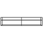 vidaXL TV-Schrank Schwarz 200x40x40,5 cm Hartglas vidaXL TV-Schrank Schwarz 200x40x40,5 cm Hartglas