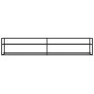 vidaXL TV-Schrank Schwarz 220x40x40,5 cm Hartglas vidaXL TV-Schrank Schwarz 220x40x40,5 cm Hartglas