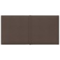vidaXL Wandpaneele 12 Stk. Taupe 30x15 cm Stoff 0,54 m² vidaXL Wandpaneele 12 Stk. Taupe 30x15 cm Stoff 0,54 m²