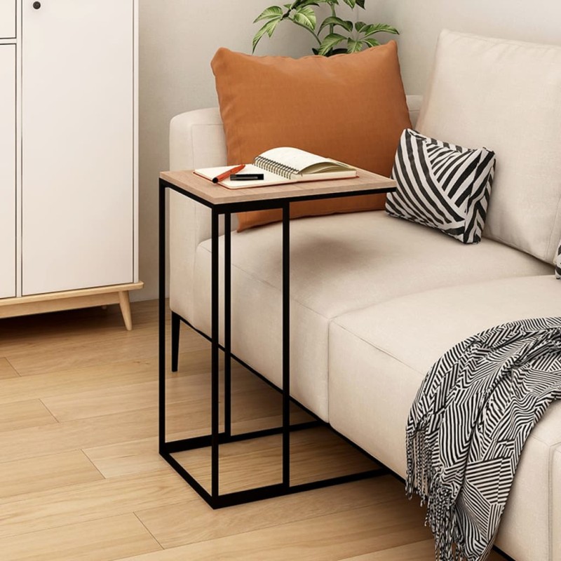 vidaXL Beistelltisch Schwarz 40x30x59 cm Holzwerkstoff vidaXL Beistelltisch Schwarz 40x30x59 cm Holzwerkstoff