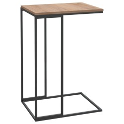 vidaXL Beistelltisch Schwarz 40x30x59 cm Holzwerkstoff