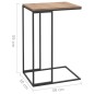 vidaXL Beistelltisch Schwarz 40x30x59 cm Holzwerkstoff vidaXL Beistelltisch Schwarz 40x30x59 cm Holzwerkstoff