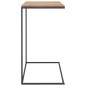 vidaXL Beistelltisch Schwarz 55x35x66 cm Holzwerkstoff