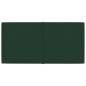 Wandpaneele 12 Stk. Dunkelgrün 60x30 cm Stoff 2,16 m² Wandpaneele 12 Stk. Dunkelgrün 60x30 cm Stoff 2,16 m²