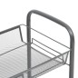 vidaXL Küchenwagen 5 Etagen Grau 46x26x105 cm Eisen vidaXL Küchenwagen 5 Etagen Grau 46x26x105 cm Eisen
