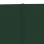 Wandpaneele 12 Stk. Dunkelgrün 60x30 cm Stoff 2,16 m² Wandpaneele 12 Stk. Dunkelgrün 60x30 cm Stoff 2,16 m²