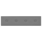 Wandpaneele 12 Stk. Grau 60x15 cm Kunstleder 1,08 m² Wandpaneele 12 Stk. Grau 60x15 cm Kunstleder 1,08 m²