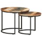 vidaXL Satztische 2 Stk. Altholz Massiv vidaXL Satztische 2 Stk. Altholz Massiv