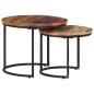 vidaXL Satztische 2 Stk. Altholz Massiv vidaXL Satztische 2 Stk. Altholz Massiv