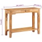 vidaXL Konsolentisch 100x40x76 cm Massivholz Akazie vidaXL Konsolentisch 100x40x76 cm Massivholz Akazie