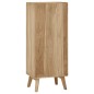 vidaXL Kommode 40x30x100 cm Massivholz Teak vidaXL Kommode 40x30x100 cm Massivholz Teak