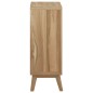 vidaXL Kommode 56x30x80 cm Massivholz Teak vidaXL Kommode 56x30x80 cm Massivholz Teak