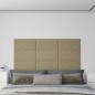 Wandpaneele 12 Stk. Cappuccino-Braun 60x30cm Kunstleder 2,16 m² Wandpaneele 12 Stk. Cappuccino-Braun 60x30cm Kunstleder 2,16 m²