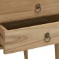vidaXL Schreibtisch mit 2 Schubladen 110x52x75 cm Massivholz Teak vidaXL Schreibtisch mit 2 Schubladen 110x52x75 cm Massivholz Teak