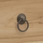 vidaXL Schreibtisch mit 2 Schubladen 110x52x75 cm Massivholz Teak vidaXL Schreibtisch mit 2 Schubladen 110x52x75 cm Massivholz Teak