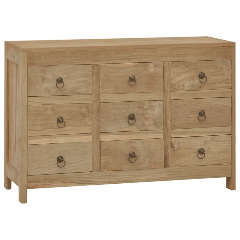 vidaXL Kommode 80x30x55 cm Massivholz Teak vidaXL Kommode 80x30x55 cm Massivholz Teak