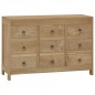 vidaXL Kommode 80x30x55 cm Massivholz Teak vidaXL Kommode 80x30x55 cm Massivholz Teak