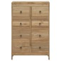 vidaXL Kommode 55x30x90 cm Massivholz Teak vidaXL Kommode 55x30x90 cm Massivholz Teak