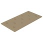 Wandpaneele 12 Stk. Cappuccino-Braun 60x30cm Kunstleder 2,16 m² Wandpaneele 12 Stk. Cappuccino-Braun 60x30cm Kunstleder 2,16 m²