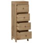 vidaXL Kommode 40x30x100 cm Massivholz Teak vidaXL Kommode 40x30x100 cm Massivholz Teak