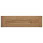 vidaXL Bank 110 cm Massivholz Teak vidaXL Bank 110 cm Massivholz Teak